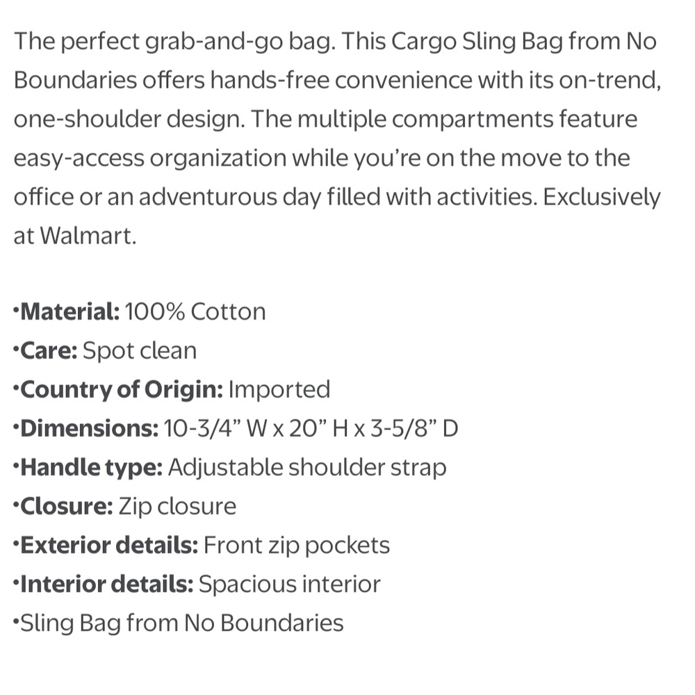 Checkered Sling Backpack - Picture 3 of 11